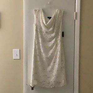 Ivory cocktail dress